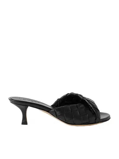 Bottega Veneta Blink Twisted Intrecciato Leather Mules | Thumbnail 1 Bottega Veneta Blink Twisted Intrecciato Leather Mules | Thumbnail 1