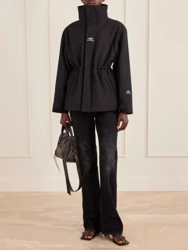 Balenciaga Embroidered Padded Ripstop Ski Jacket | Thumbnail 2 Balenciaga Embroidered Padded Ripstop Ski Jacket | Thumbnail 2