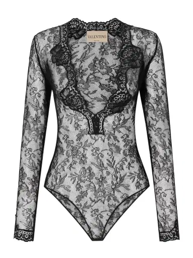 Valentino Garavani Stretch-lace Bodysuit | Thumbnail 1