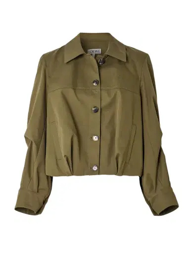 Loewe Embroidered Cotton And Silk-blend Jacket | Thumbnail 1 Loewe Embroidered Cotton And Silk-blend Jacket | Thumbnail 1