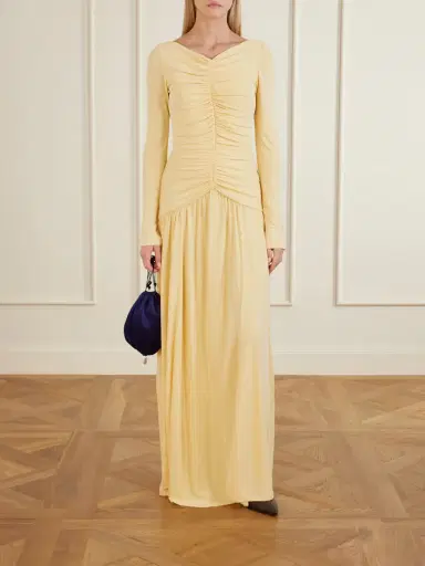 La Ligne Ruched Jersey Maxi Dress | Thumbnail 2