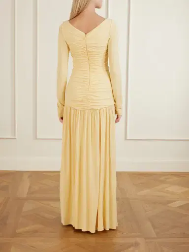 La Ligne Ruched Jersey Maxi Dress | Thumbnail 3