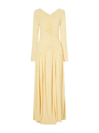 La Ligne Ruched Jersey Maxi Dress | Thumbnail 1