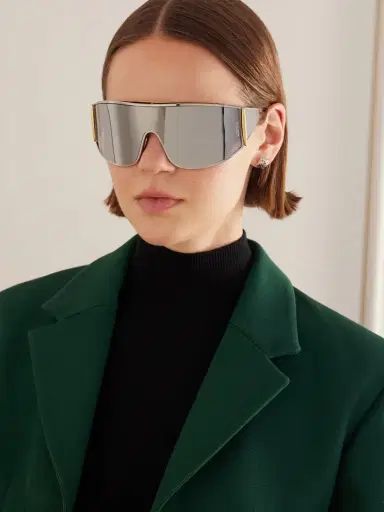 Loewe Speed Shield Mask Metal Sunglasses | Thumbnail 2
