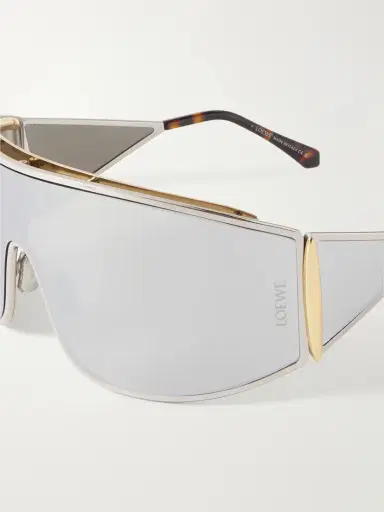 Loewe Speed Shield Mask Metal Sunglasses | Thumbnail 4