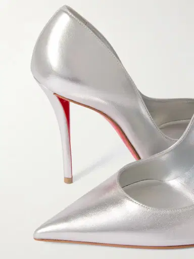 Christian Louboutin Miss Z 100 Mirrored-leather Pumps | Thumbnail 4 Christian Louboutin Miss Z 100 Mirrored-leather Pumps | Thumbnail 4