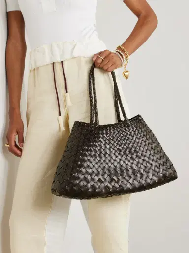 Dragon Diffusion Santa Croce Big Woven Leather Tote | Thumbnail 2 Dragon Diffusion Santa Croce Big Woven Leather Tote | Thumbnail 2