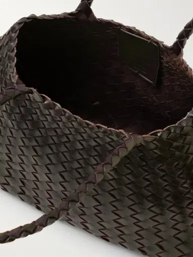 Dragon Diffusion Santa Croce Big Woven Leather Tote | Thumbnail 5 Dragon Diffusion Santa Croce Big Woven Leather Tote | Thumbnail 5