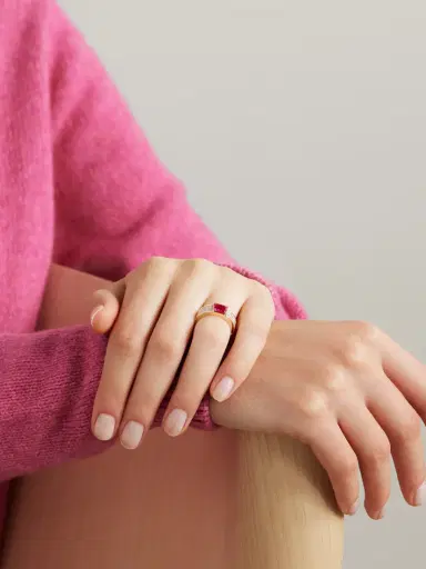 Anita Ko 18-karat Gold, Ruby And Diamond Ring | Thumbnail 2 Anita Ko 18-karat Gold, Ruby And Diamond Ring | Thumbnail 2
