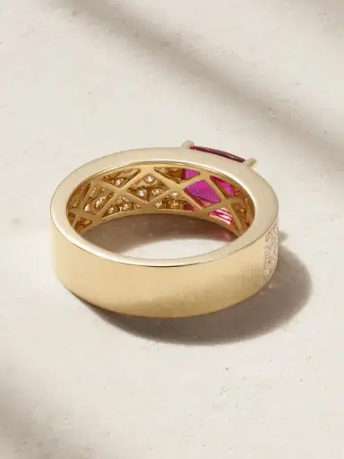 Anita Ko 18-karat Gold, Ruby And Diamond Ring | Thumbnail 3 Anita Ko 18-karat Gold, Ruby And Diamond Ring | Thumbnail 3