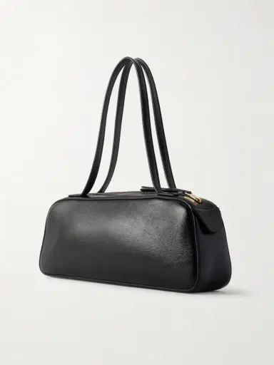 Khaite Simona Glossed-leather Shoulder Bag | Thumbnail 3