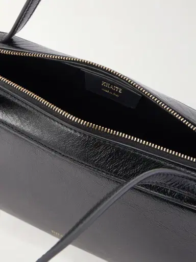 Khaite Simona Glossed-leather Shoulder Bag | Thumbnail 5