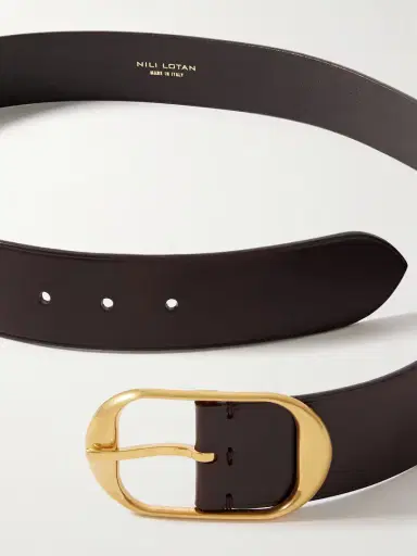 Nili Lotan Nili Leather Belt | Thumbnail 3