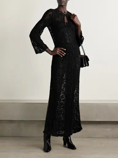 Nili Lotan Della Crocheted Cotton Maxi Dress | Thumbnail 2