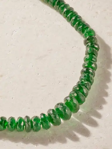 JIA JIA 14-karat Gold Oracle Chrome Diopside Necklace | Thumbnail 4