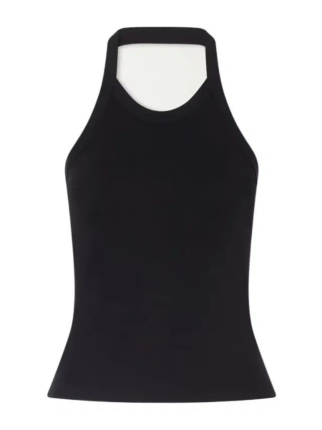 Angie Organic Cotton-jersey Halterneck Tank