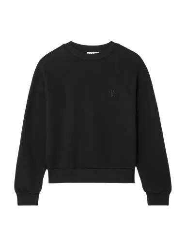 ÉTERNE Embroidered Cotton And Modal-blend Jersey Sweatshirt | Thumbnail 1 ÉTERNE Embroidered Cotton And Modal-blend Jersey Sweatshirt | Thumbnail 1