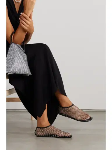 Christopher Esber Minette Crystal-embellished Mesh Ballet Flats | Thumbnail 2 Christopher Esber Minette Crystal-embellished Mesh Ballet Flats | Thumbnail 2