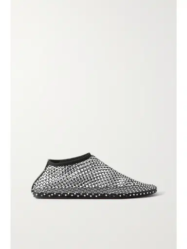 Christopher Esber Minette Crystal-embellished Mesh Ballet Flats | Thumbnail 1 Christopher Esber Minette Crystal-embellished Mesh Ballet Flats | Thumbnail 1