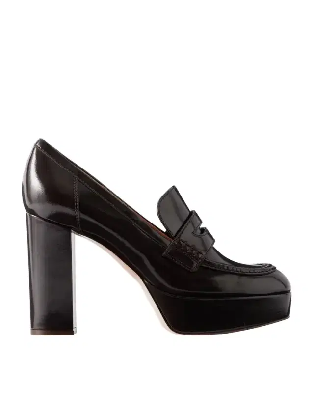 Hadden Nuit 70 Leather Platform Pumps