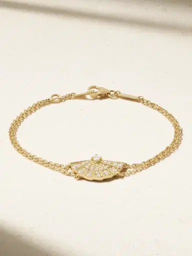 Garrard 18-karat Gold Diamond Bracelet | Thumbnail 1 Garrard 18-karat Gold Diamond Bracelet | Thumbnail 1