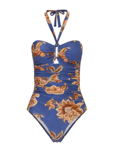 Zimmermann Aster Floral-print Swimsuit | Thumbnail 1