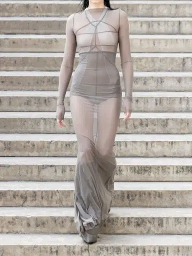 Rick Owens Miami Gathered Cotton-jersey Bodysuit | Thumbnail 5 Rick Owens Miami Gathered Cotton-jersey Bodysuit | Thumbnail 5