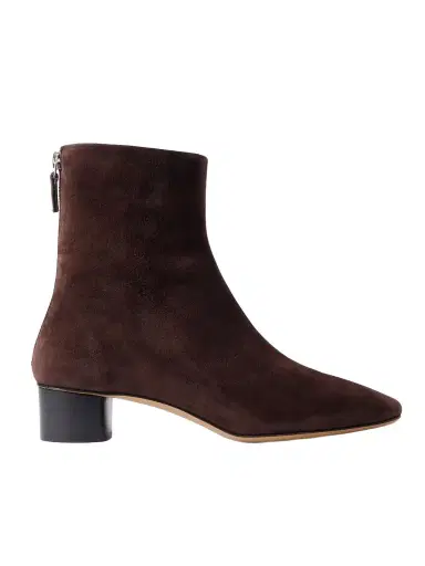 Le Monde Béryl Carole 35 Suede Ankle Boots | Thumbnail 1
