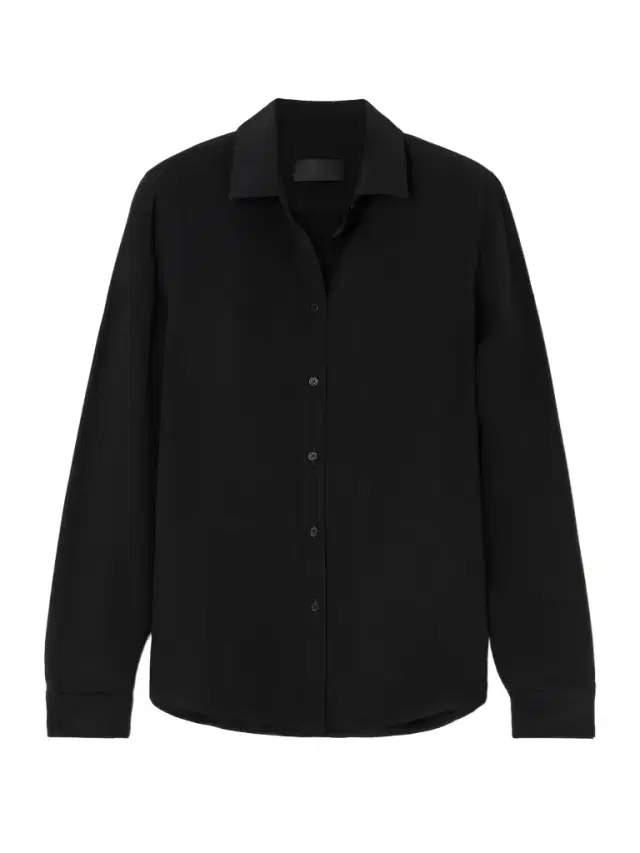 Nili Lotan Gaia Silk Crepe De Chine Shirt