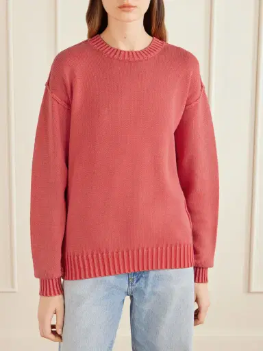 Aimé Leon Dore Inside Out Crewneck Cotton Sweater | Thumbnail 3 Aimé Leon Dore Inside Out Crewneck Cotton Sweater | Thumbnail 3