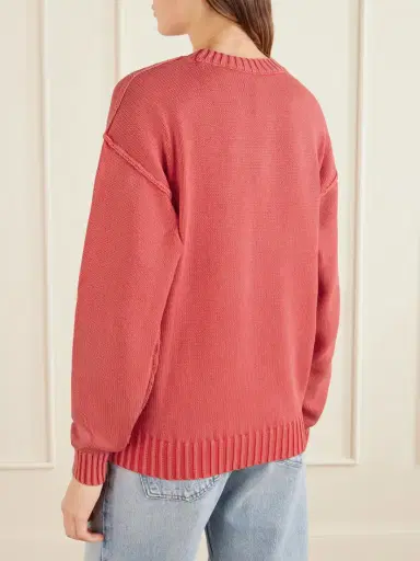 Aimé Leon Dore Inside Out Crewneck Cotton Sweater | Thumbnail 4 Aimé Leon Dore Inside Out Crewneck Cotton Sweater | Thumbnail 4