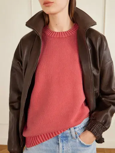 Aimé Leon Dore Inside Out Crewneck Cotton Sweater | Thumbnail 5 Aimé Leon Dore Inside Out Crewneck Cotton Sweater | Thumbnail 5