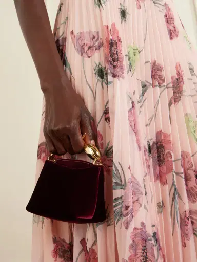 Erdem Bloom Micro Velvet Clutch | Thumbnail 2 Erdem Bloom Micro Velvet Clutch | Thumbnail 2