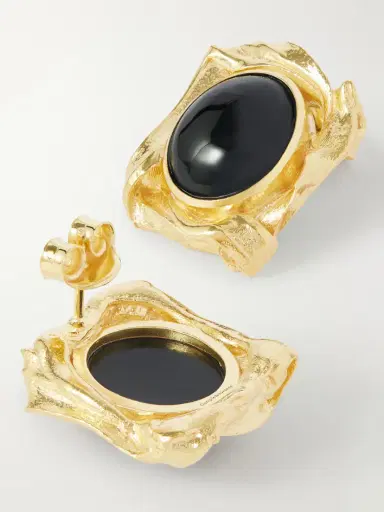 Completedworks Gold-plated And Resin Earrings | Thumbnail 3