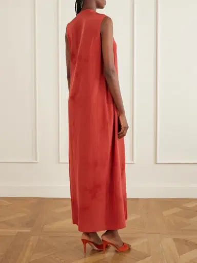 Cortana Estela One-shoulder Silk-chiffon Maxi Dress | Thumbnail 3