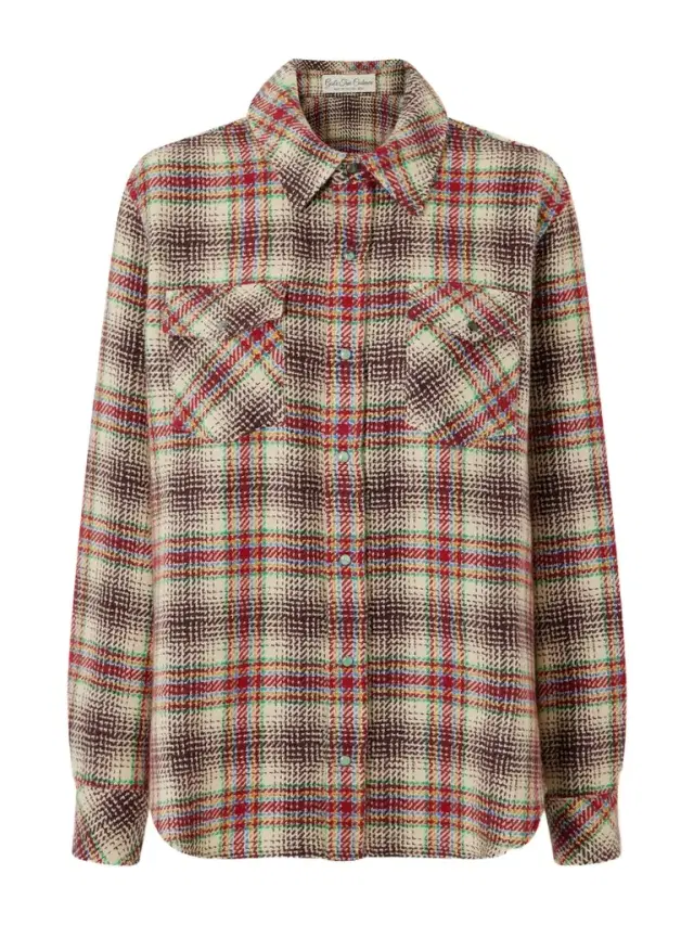 Balance Checked Cashmere Shirt