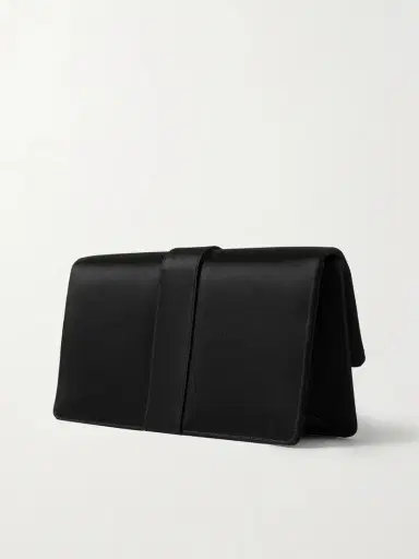 Manolo Blahnik Capri Crystal-embellished Satin Clutch | Thumbnail 3