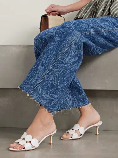 Manolo Blahnik Haribalmu 50 Leather Mules | Thumbnail 2 Manolo Blahnik Haribalmu 50 Leather Mules | Thumbnail 2