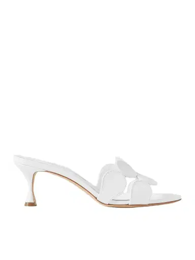 Manolo Blahnik Haribalmu 50 Leather Mules | Thumbnail 1 Manolo Blahnik Haribalmu 50 Leather Mules | Thumbnail 1