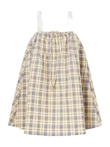 BERNADETTE Checked Seersucker Mini Dress | Thumbnail 1 BERNADETTE Checked Seersucker Mini Dress | Thumbnail 1