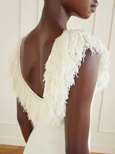 SIR. Marcelline Fringed Stretch-knit Mini Dress | Thumbnail 4 SIR. Marcelline Fringed Stretch-knit Mini Dress | Thumbnail 4