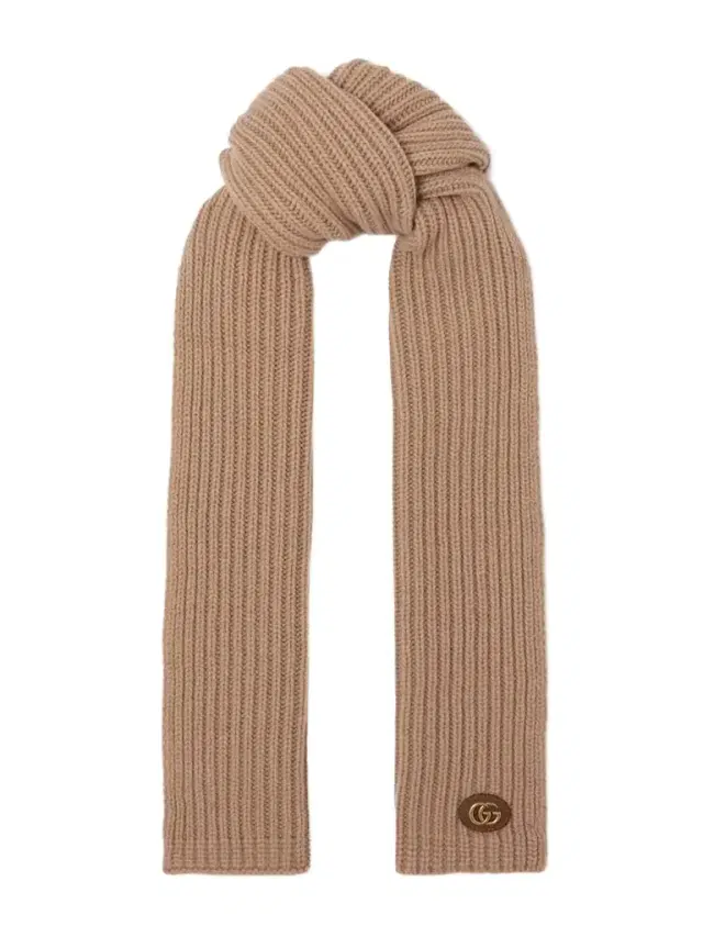 Ribbed Wool And Cashmere-blend Scarf