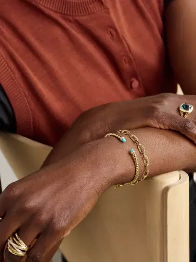David Yurman Dy Madison® 18-karat Gold Bracelet | Thumbnail 4 David Yurman Dy Madison® 18-karat Gold Bracelet | Thumbnail 4