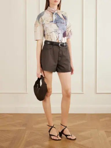 Lemaire Cotton-twill Shorts | Thumbnail 2 Lemaire Cotton-twill Shorts | Thumbnail 2