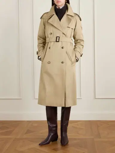 Burberry Castleford Double-breasted Belted Cotton-gabardine Trench Coat | Thumbnail 3 Burberry Castleford Double-breasted Belted Cotton-gabardine Trench Coat | Thumbnail 3