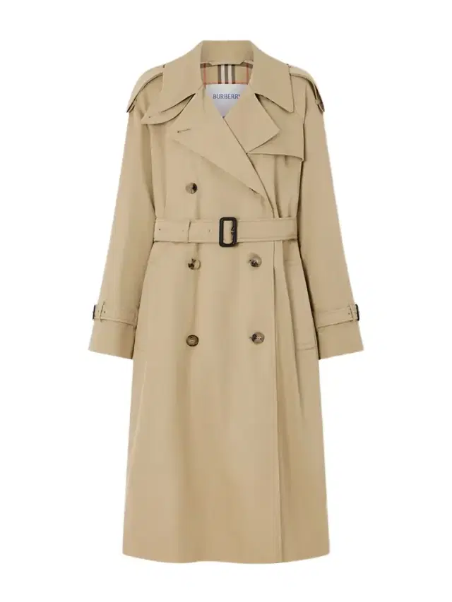 Burberry Castleford Double-breasted Belted Cotton-gabardine Trench Coat
