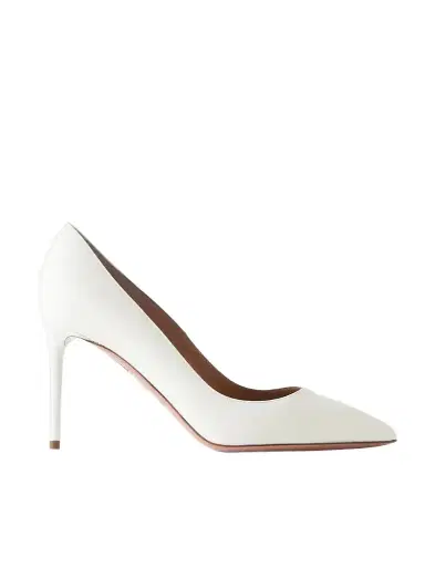Aquazzura Purist 85 Leather Pumps | Thumbnail 1