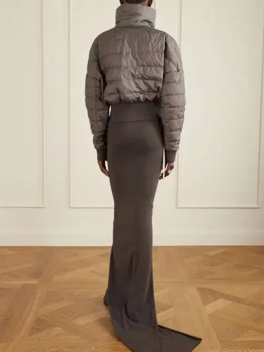 Rick Owens + Moncler Appliquéd Quilted Shell Down Jacket | Thumbnail 3