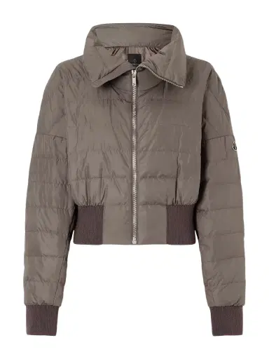 Rick Owens + Moncler Appliquéd Quilted Shell Down Jacket | Thumbnail 1