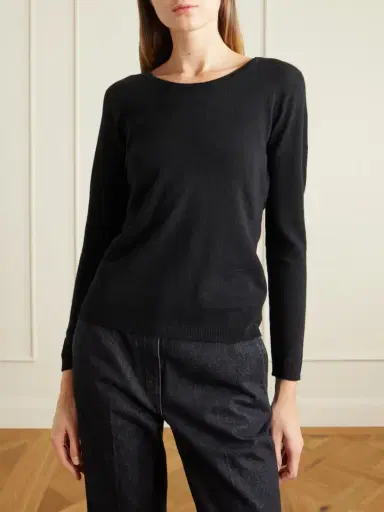 The Row Nezana Cashmere Sweater | Thumbnail 3 The Row Nezana Cashmere Sweater | Thumbnail 3